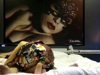 熟年カップル　H大好き淫乱熟女  絶叫中出し ラブホテルの密会