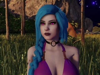 JINX WET AND CRAZY x PUSSYPLEASURE x 3DX CHAT