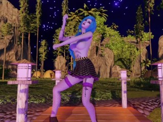 JINX WET AND CRAZY x PUSSYPLEASURE x 3DX CHAT