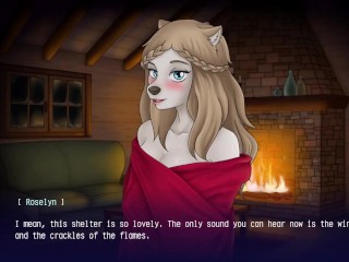 Space Paws #17 - Visual novel gameplay - Roselyn ending