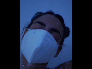 scopata mentre lei faceva il pane con la farina