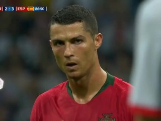 Cristiano Ronaldo Portugal vs España Mundial 2018