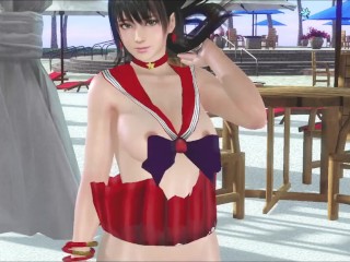 Dead or Alive Xtreme Venus Vacation Nanami Sailor Mars Swimsuit Nude Mod Fanservice Appreciation