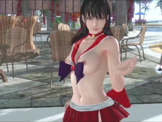 Dead or Alive Xtreme Venus Vacation Nanami Sailor Mars Swimsuit Nude Mod Fanservice Appreciation