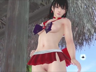 Dead or Alive Xtreme Venus Vacation Nanami Sailor Mars Swimsuit Nude Mod Fanservice Appreciation