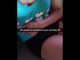 naughty cheerleader likes to fuck rookie players on snapchat