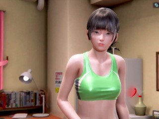 陸上美少女をイラマチオでいじめる 3DHentai ROOMガール　