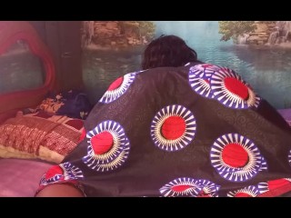 DRY HUMPING  THE BED UNTILL MY  AFRICAN  GARMENT FALL OFF AND EXPOSE MY PUSSY🎥💦