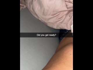 I let my roommate FUCK me INFRONT of Boyfriend! Snapchat Cuckold