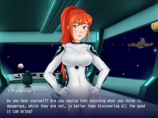 Space Paws #23 - Visual novel gameplay - Main harem ending