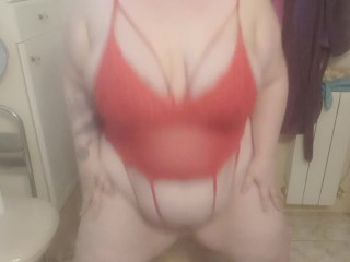 Chubby bbw riding your cock and moaning like crazy