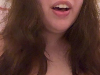 chubby cutie gives YOU joi!