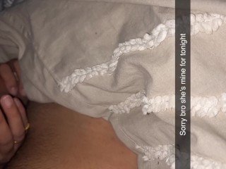 Cheating gf’s bull sends Snapchat to her bf