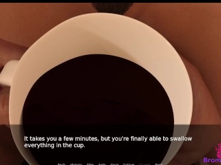 Slave U E36 - Mei makes me Dink her Morning Pee to Wake me Up!