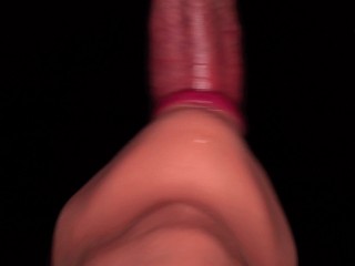 CLOSE UP Bottom VIEW: BEST Milking Mouth will MILK Your DICK and ALL Your CUM! HOTTEST BLOWJOB ASMR