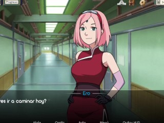 LA CITA CON SAKURA EN LA AZOTEA - NARUTO KUNOICHI TRAINER - CAP 13