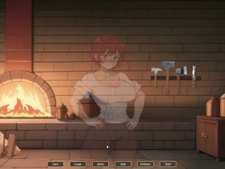 Tomboy: Love in Hot Forge #4 - Visual novel gameplay - Getting nice apology from brigid