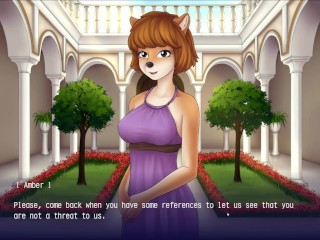 Space Paws #2 - Visual novel gameplay