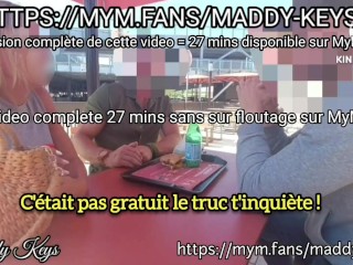 2 françaises cherchent des mecs dans un fast food pour les baiser ensemble ! Amateur trio ffh réel !