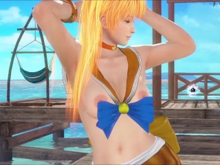 Dead or Alive Xtreme Venus Vacation Kasumi Sailor Venus Swimsuit Nude Mod Fanservice Appreciation