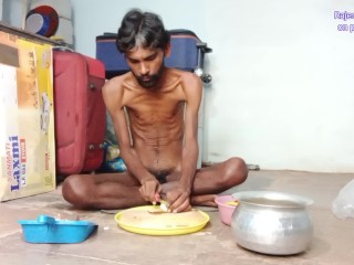 Rajeshplayboy993 cutting vegetable for curry