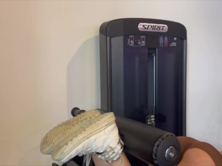 work out harder he says, or I will spank you hard