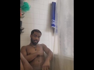 Part 1 of Jacking Off in the Shower Wishing Someone Would Join Me