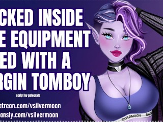 Locked in the Equipment Shed with a Virgin Bi-Curious Tomboy [Audio Porn] [ASMR Roleplay]