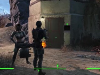 Brotherhood of Steel in Pipers ASS: Fallout 4 Sex Mods Animation Anal Reward for Paladin Brandis