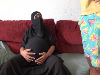 Pregnant Arab Egyptian Wife And British Stepson زوجة مصرية مع ربيب
