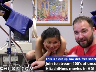 Freshman Raya Nguyen Gets Hitachi Magic Wand Orgasms By Doctor Tampa During Physical 4 College
