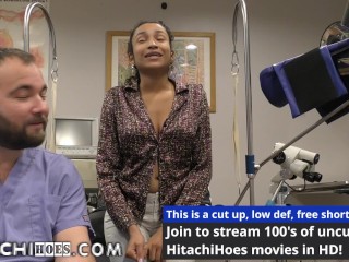 Freshman Miss Mars Gets Hitachi Magic Wand Orgasms By Doctor Tampa During Physical 4 College