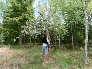 Tied up in a blooming apple tree - RosenlundX - HD