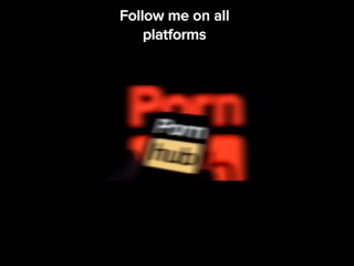 Make sure to follow me on all platforms