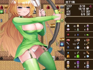 【エロゲーゴブリンの冒険者ハンティング 実況(体験版)】爆乳女戦士・女魔法使い・女盗賊・女格闘家・女エルフ・女精霊・ナースにセックスしてしまい・・(モーションアニメファンタジー同人エロゲー