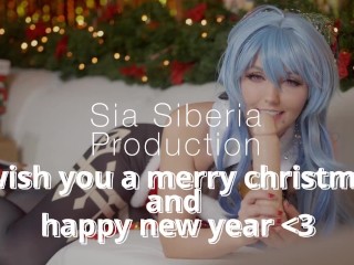 Merry Christmas with sweet Ganyu Sia Siberia