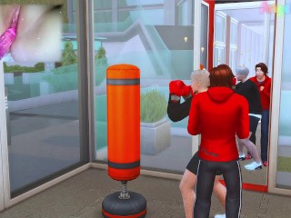 A BRAZEN JOCK ARRANGED HARDCORE SEX FOR A PREGNANT WHORE WHO WAS SENT BY HER HUSBAND CUCKOLD (SIMS 4