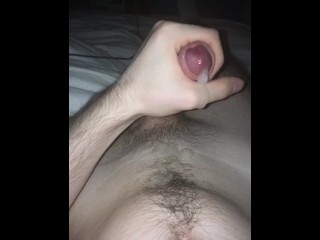 Huge cumshot after a week of abstinence