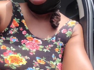 EBONY CAUGHT IN CAR PART 2. FULL VIDEO ON FANSLY: EBONYBIGBOOTY01