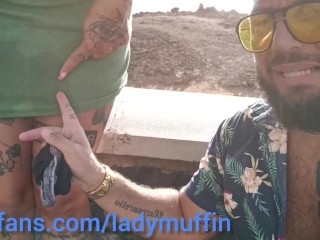 Ladymuffin y Tommy A Rascal sexo en público en Tenerife