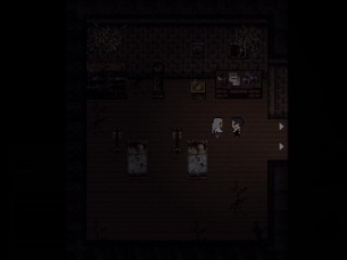 【#04 ヤミヤシキ～八月朔日邸の呪い～ ホラーエロゲ実況】爆乳ギャルJ〇カレンに生中出しセックスしてしまい、事態はさらにエロくヤバイ方向へ・・(ドットモーションアニメ)