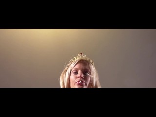 princess bridget stomping and spitting