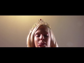 princess bridget stomping and spitting