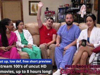 Aria Nicoles Gets Her 2023 Yearly Physical From Doctor Tampa At GirlsGoneGynoCom!