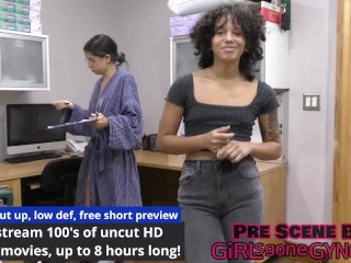 Nicole Luva Stunned When Dr. Aria Nicole Walks In Butt Naked To Perform Examination!