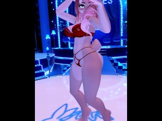 Sexy furry girl dance (VR Vtuber)