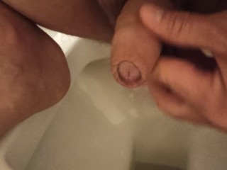 I actively jerk off my dick in the toilet after pissing.