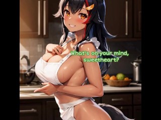 Hentai Captions - Horny GirlFriend - Eat, Bath or... Me - Part 1