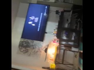 Playing with my dick and the ps4