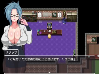 【#01エロゲーNTR冒険者リエナ(体験版)実況】金髪爆乳女冒険者が検問ボディチェックでおっぱい吸われたり、壁穴フェライベント発生したり・・(ファンタジー寝取られRPG同人エロゲー hentai